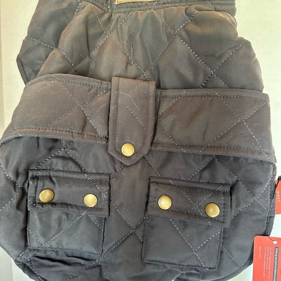 Nwt! Kyeese dog jacket lined with fleece size Medium gray color - Picture 1 of 9